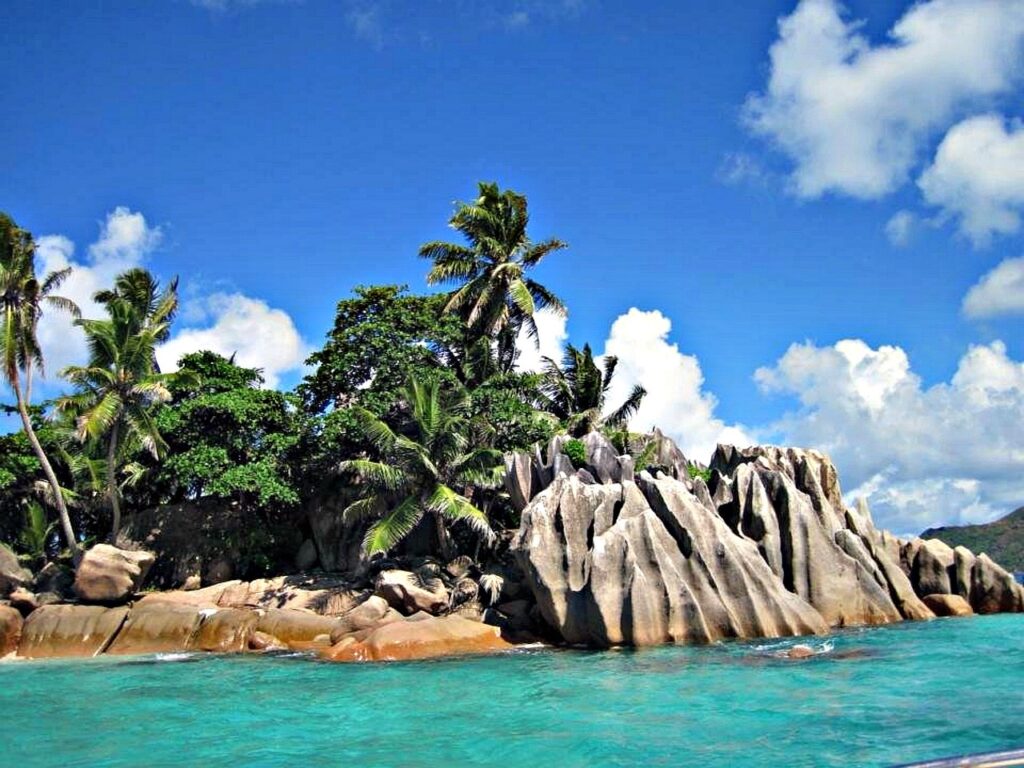 rochers des seychelles